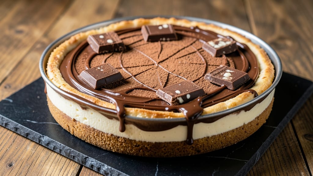 Cheesecake Factory Hershey's Chocolate Bar Cheesecake Recipe: Triple-Layered Fudge-Cocoa Crunch Magic