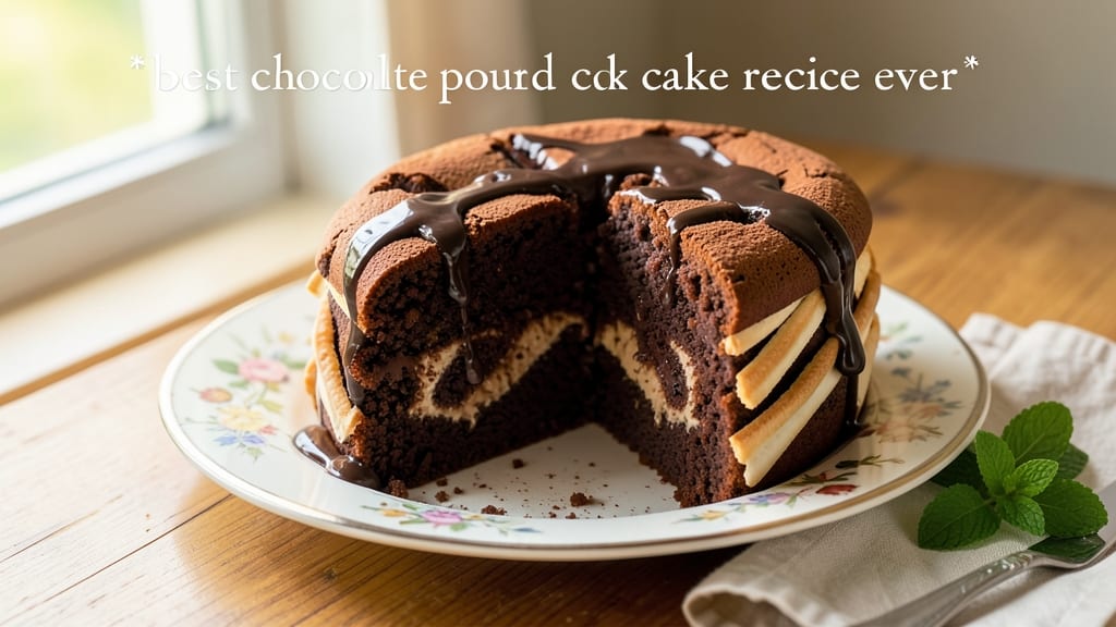 Best Chocolate Pound Cake Recipe Ever: Coffee-Infused Moisture and Buttery Crunch