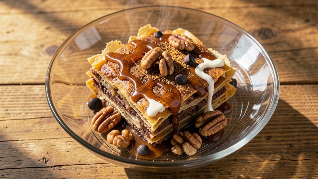 Baklava Chocolate Bars Recipe: Coffee-Infused Crunch Meets Fudgy Layers