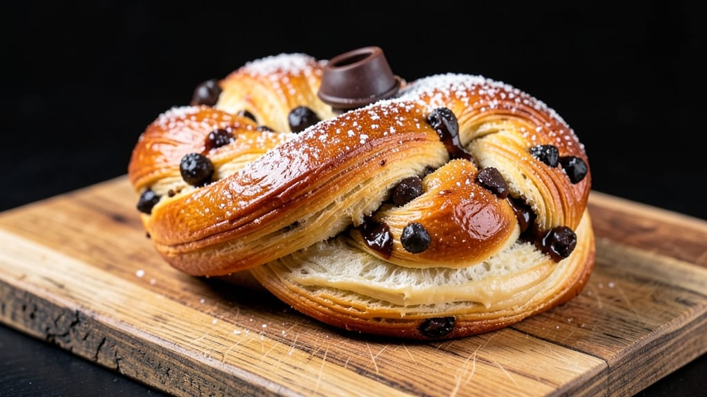 Braided Chocolate Chip Brioche Recipe: Pillowy Layers With Melty Chunks