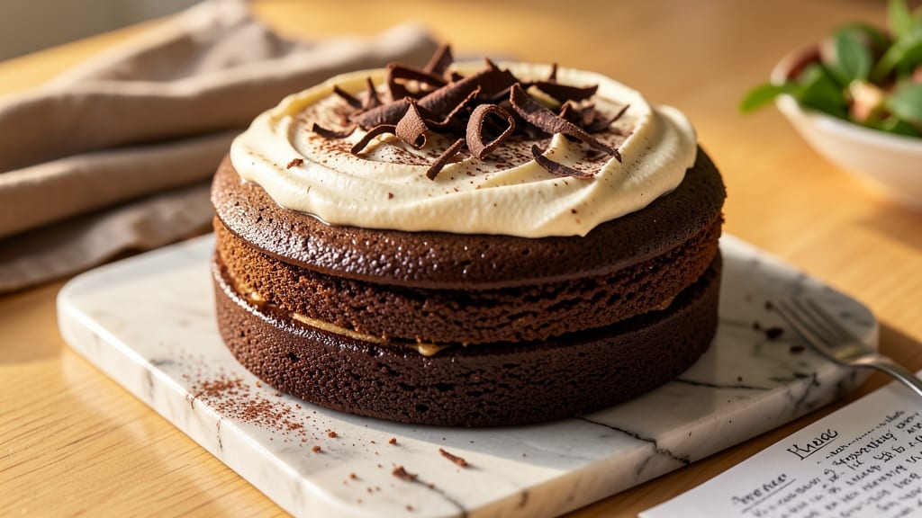 Best Chocolate Cake Recipe in the World from Scratch: Velvet Fudge Base With Crispy Cocoa Crust
