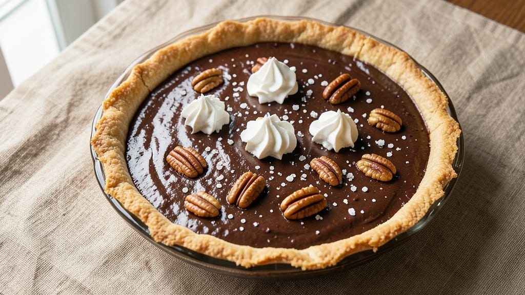 Best Chocolate Pecan Pie Recipe Ever: Coffee-Infused Fudge With Crispy Top Magic