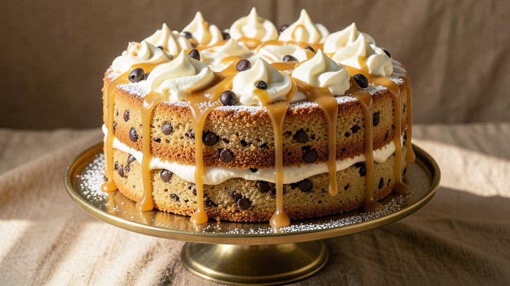 Cake Recipe Using Chocolate Chips: Triple-Layered Fudge Swirls With Buttery Crunch