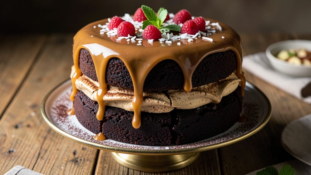 Captain D's Chocolate Cake Recipe: Coffee-Espresso Swirls and Fudgy Cracks