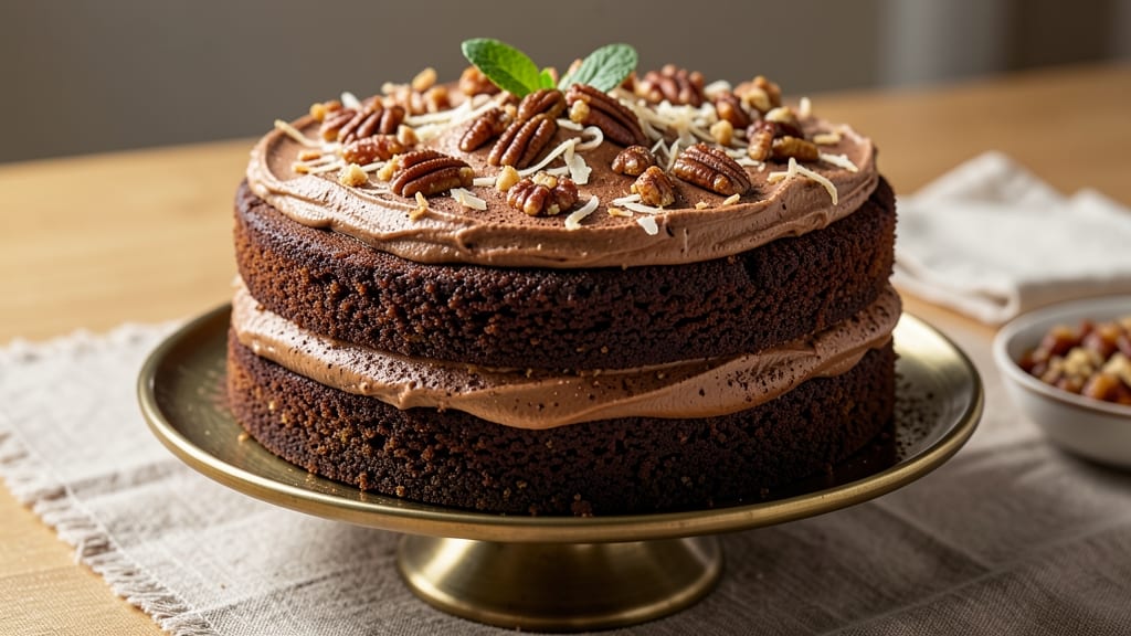 Baker's German Chocolate Pound Cake Recipe: Coffee-Infused Crunch With Pecan Streaks