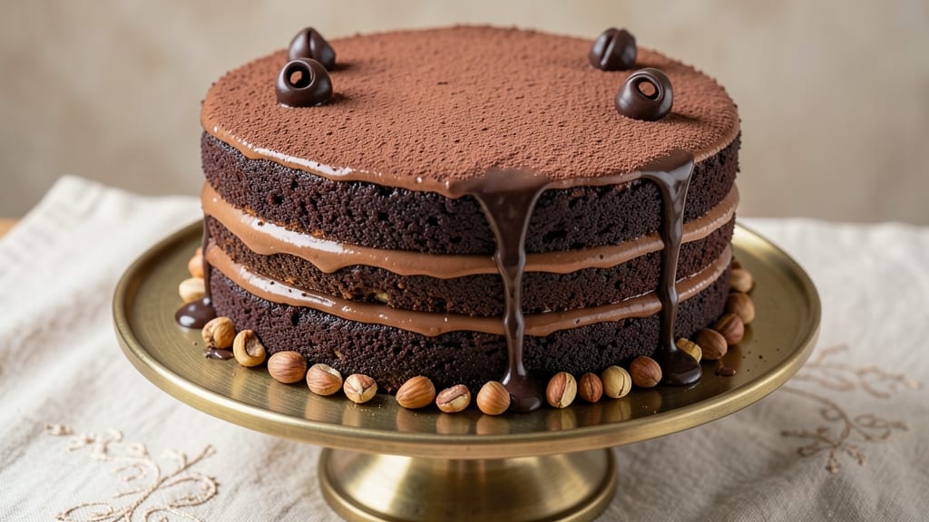 Bake Off Chocolate Cake Recipe: Showstopping Layers With Coffee-Infused Fudge