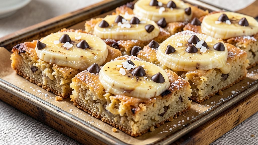 Banana Chocolate Chip Squares Recipe: No-Bake Fudgy Magic in 10 Minutes