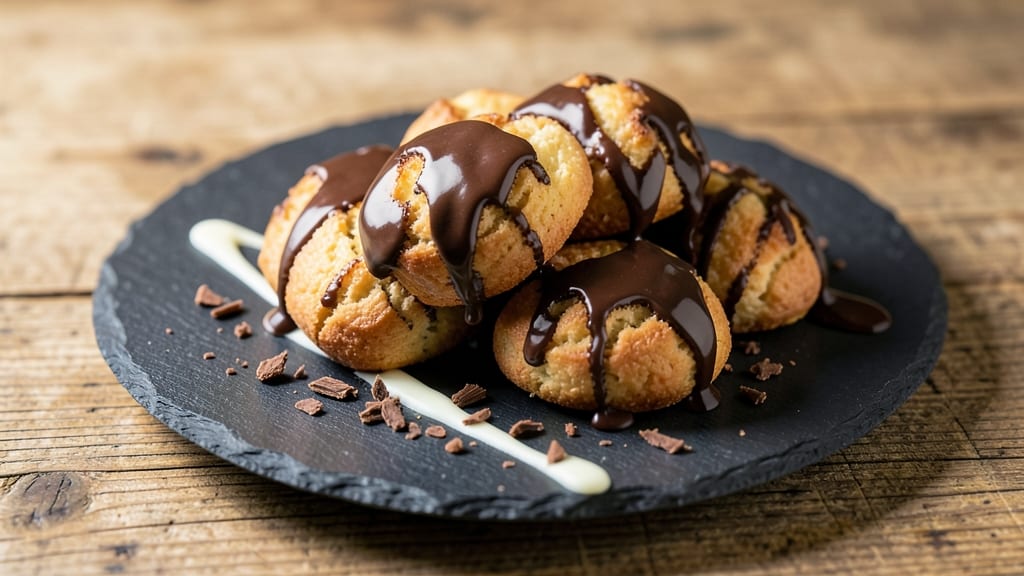 Biscuits Dipped in Chocolate Recipe: Crispy Shells With Molten Ganache Hearts