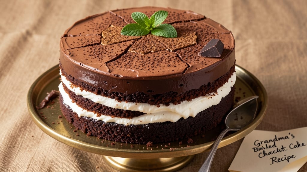 Boiled Chocolate Cake Recipe: Silky Smooth Texture With Coffee-Infused Depth