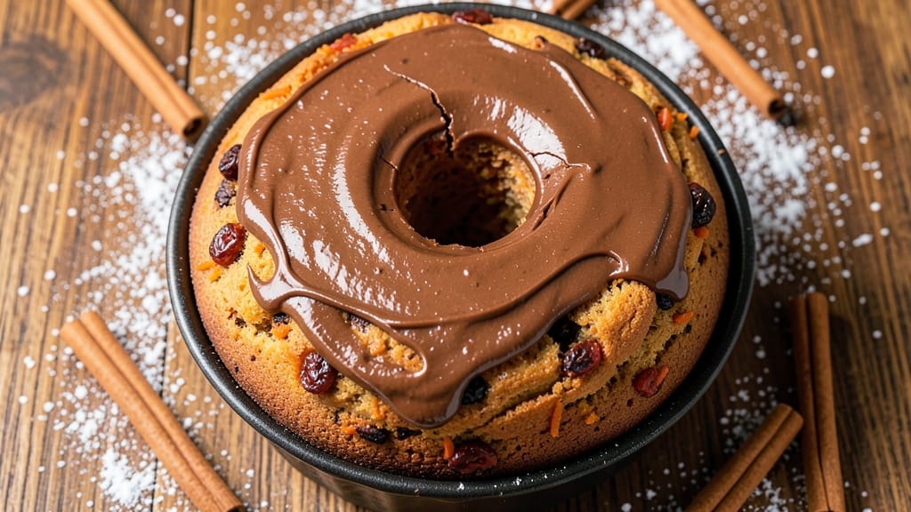 Carrot Cake With Chocolate Frosting Recipe: Moist Spice Cake Meets Rich Ganache Rivers