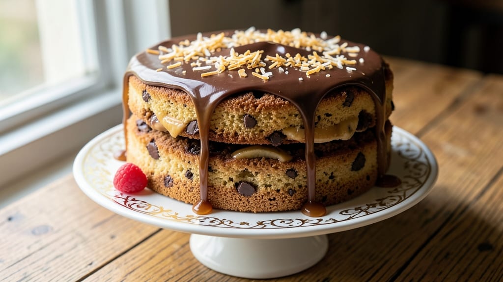 Banana Chocolate Chip Cake Recipe: Starbucks-Inspired Moistness With Nutty Crunch