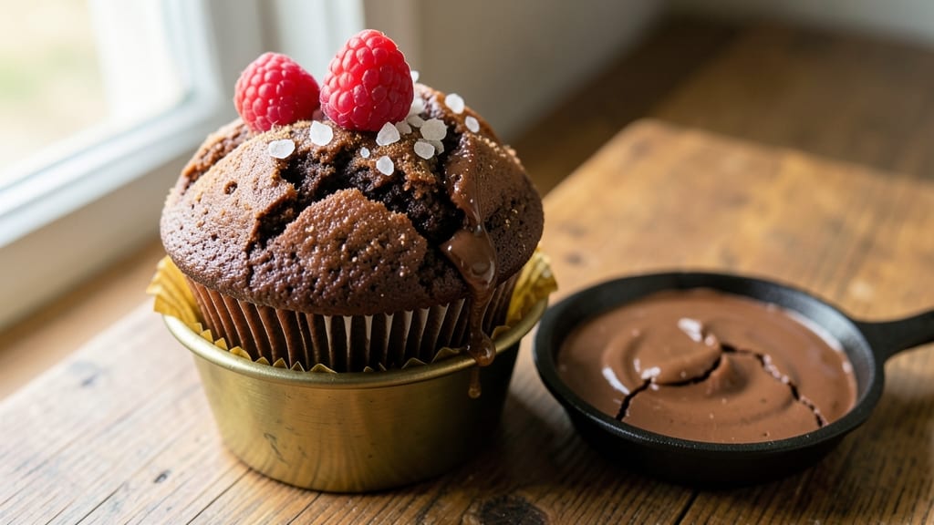 Bakery-Style Chocolate Muffins Recipe: Deep Chocolate Flavor With Crispy Tops